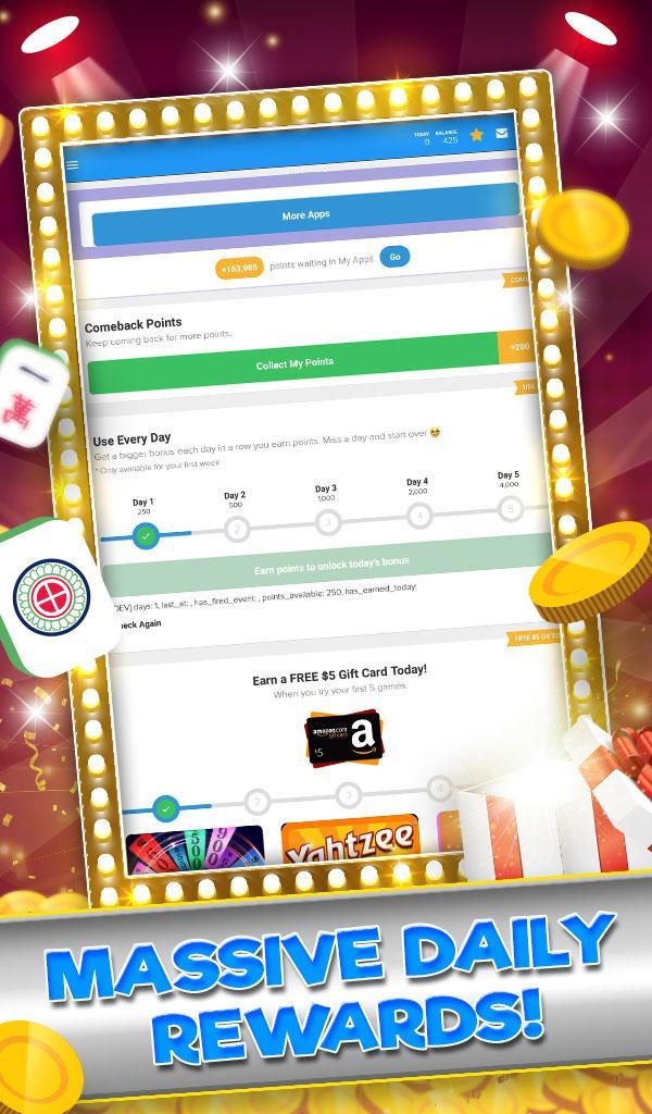 Mahjong Game Rewards - Earn Money Playing Games ภาพหน้าจอเกม