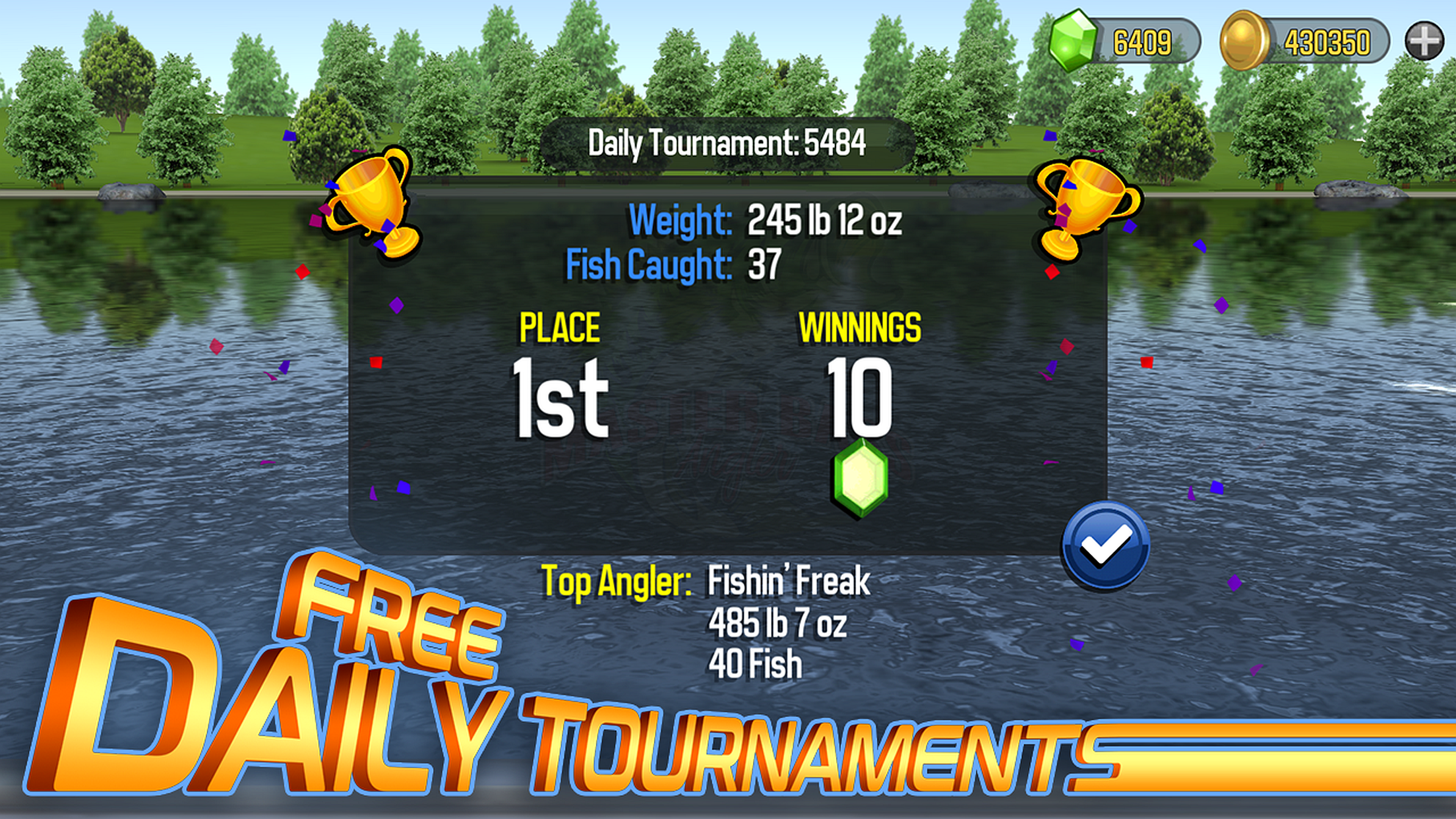 Master Bass: Fishing Games Game Screenshot