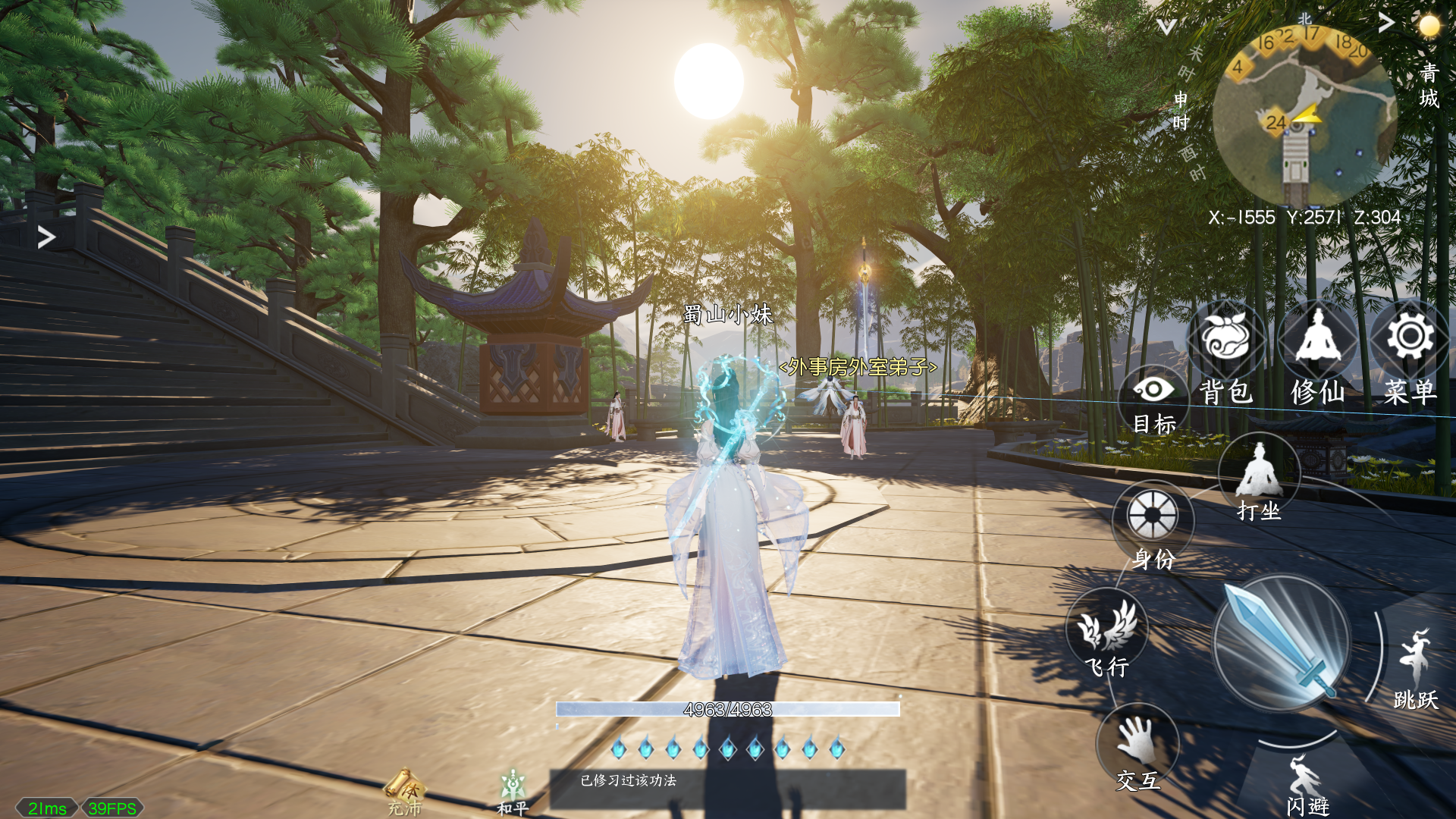 Sword of Mystic Shu Game Screenshot