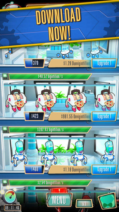 Magnate: Robot Idle Tycoon 게임 스크린샷