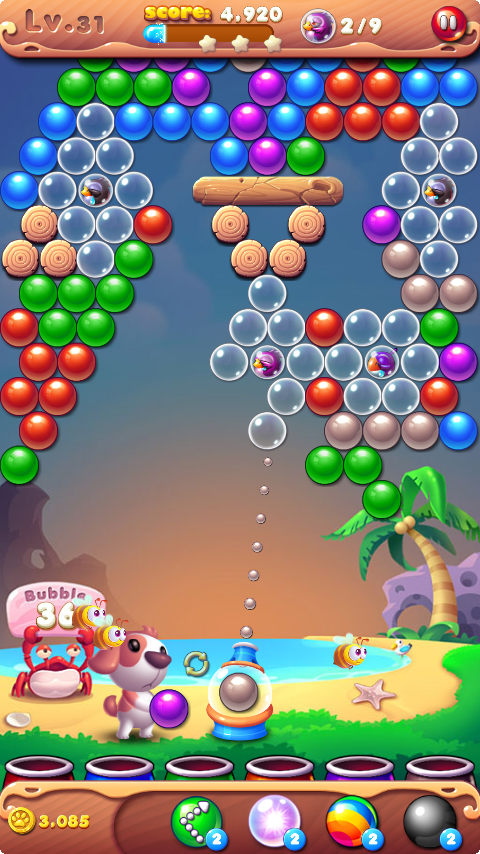 Bubble Bird Rescue 3 Game Screenshot