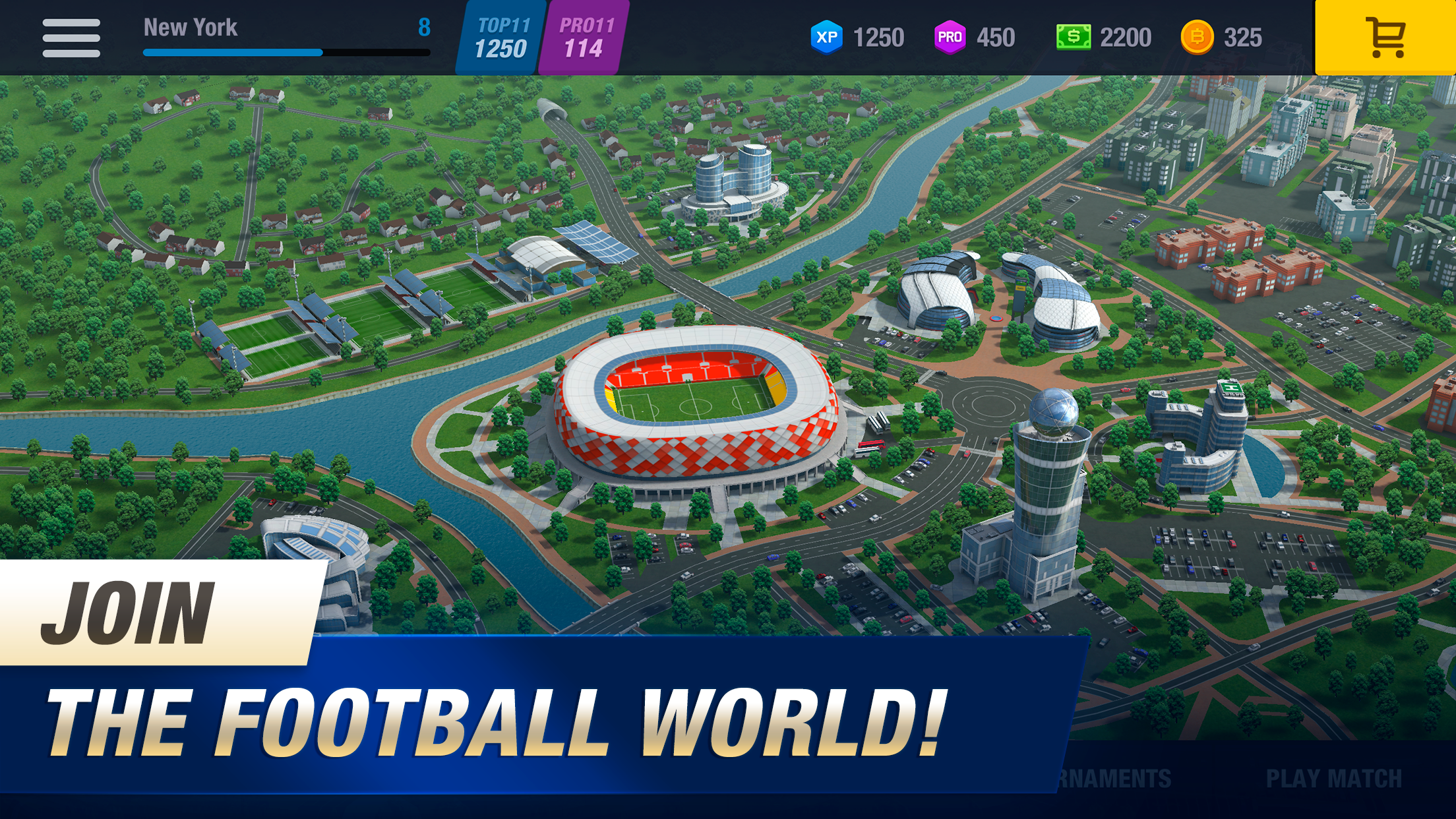 11x11: Soccer Club Manager Game Screenshot