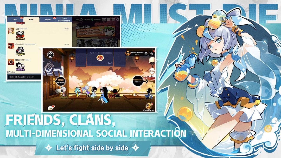 Ninja Must Die screenshot game