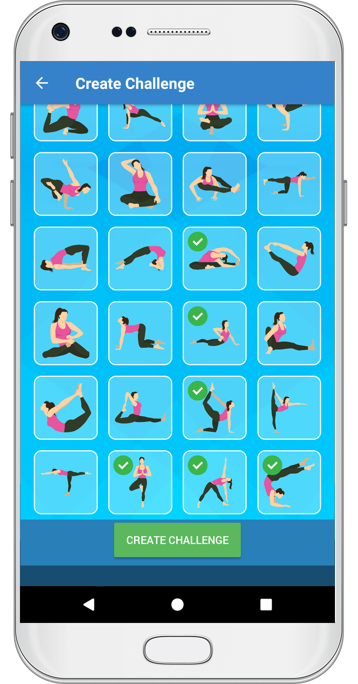Yoga Challenge App 게임 스크린 샷
