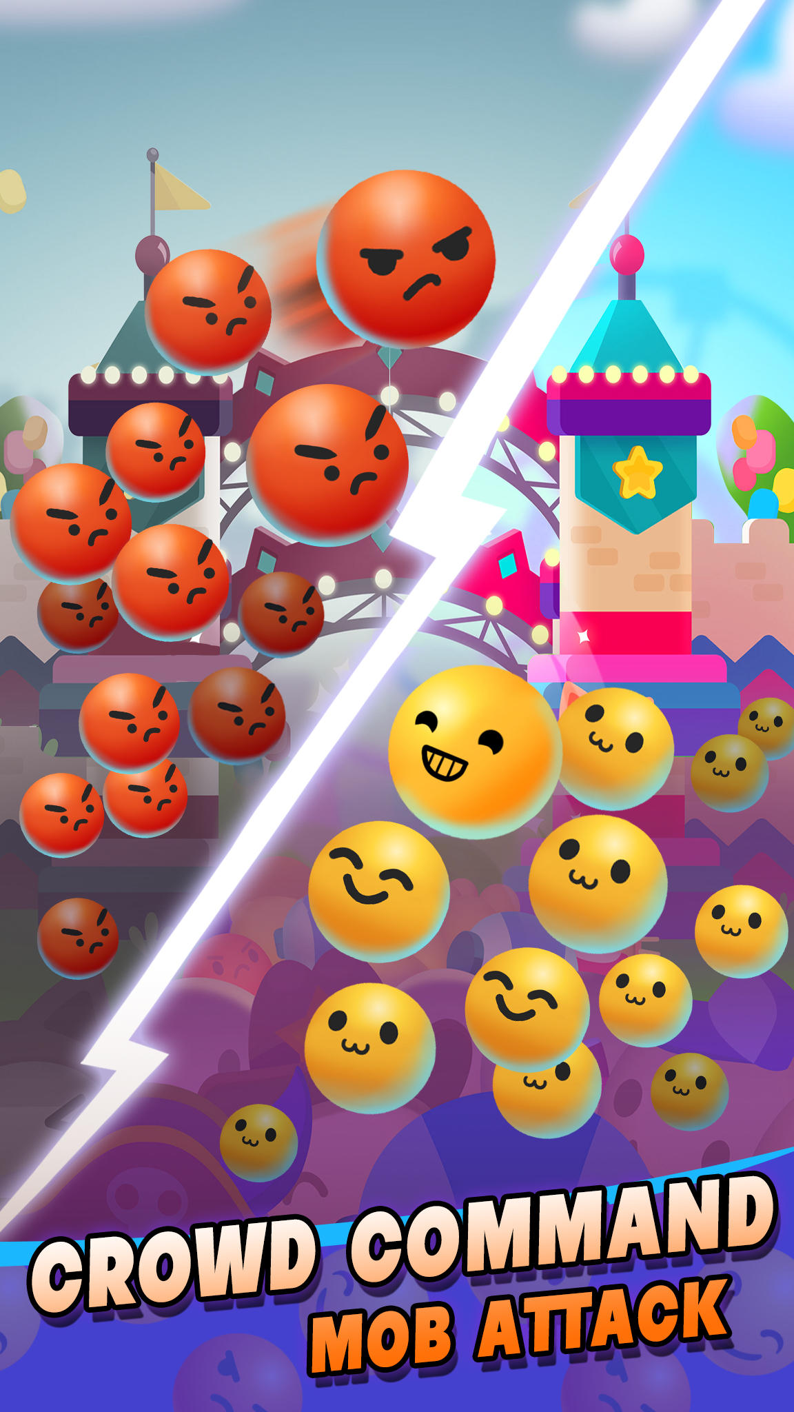 Crowd Command: Mob Attack Game Screenshot