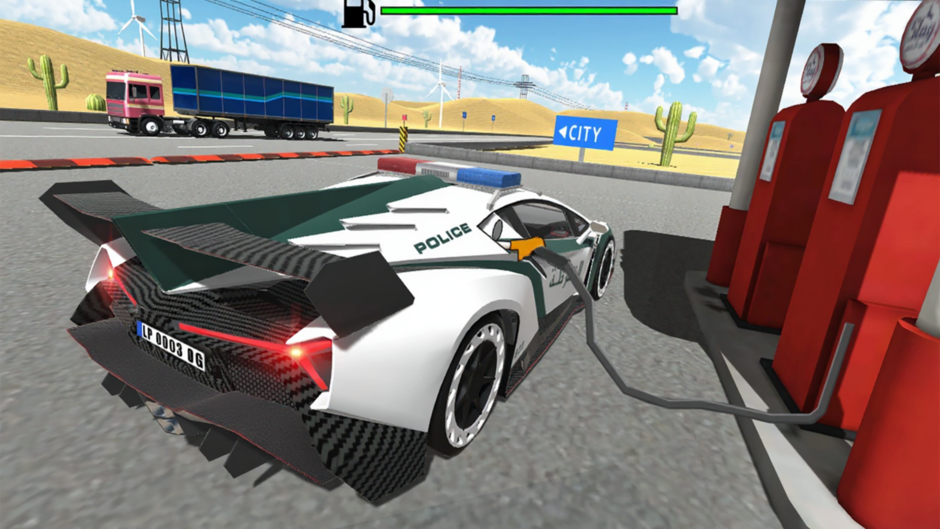 Car Simulator SportBull Game Screenshot