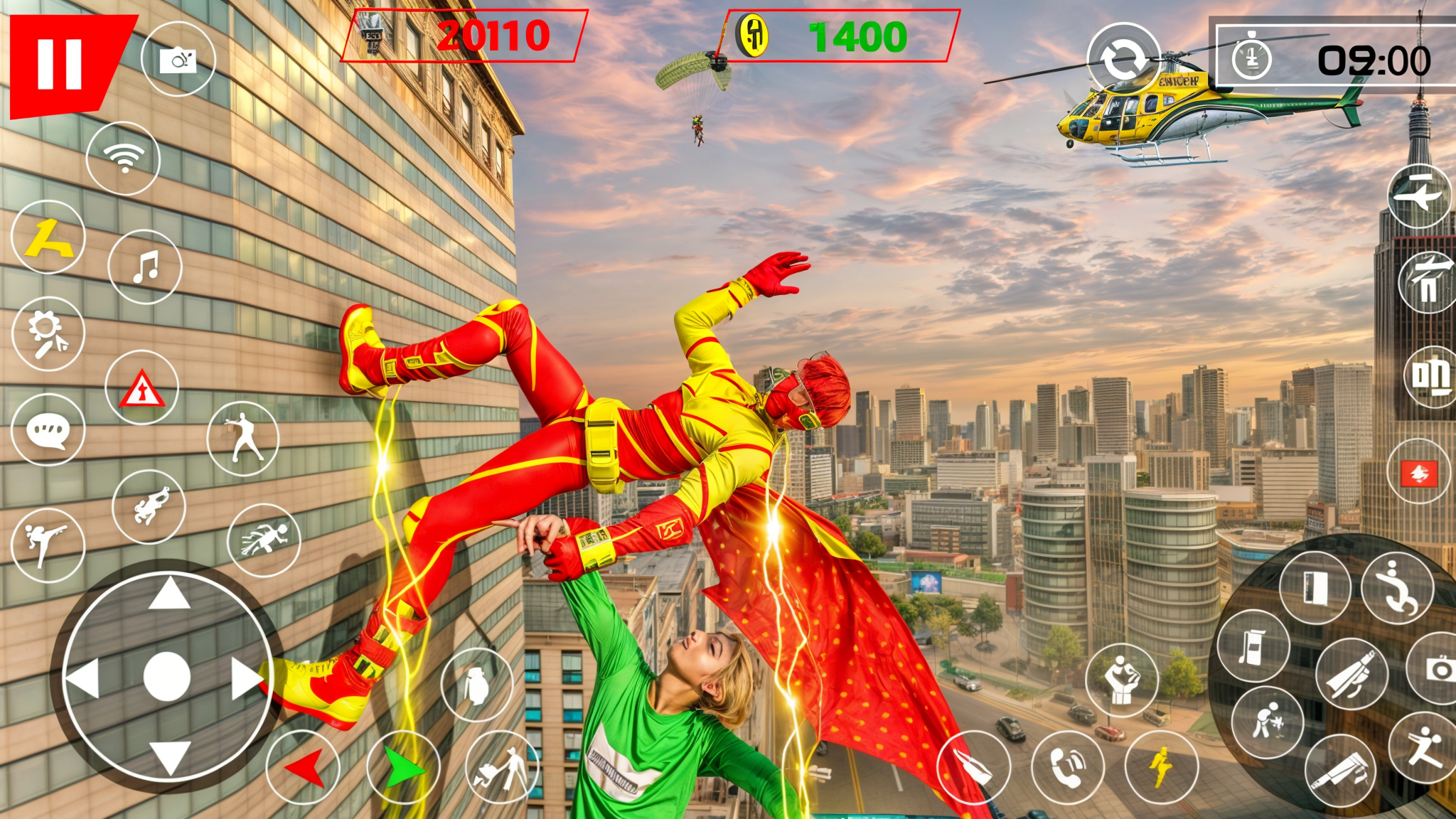 Screenshot 1 of スーパーヒーローズゲーム：スピードヒーロー 1.9