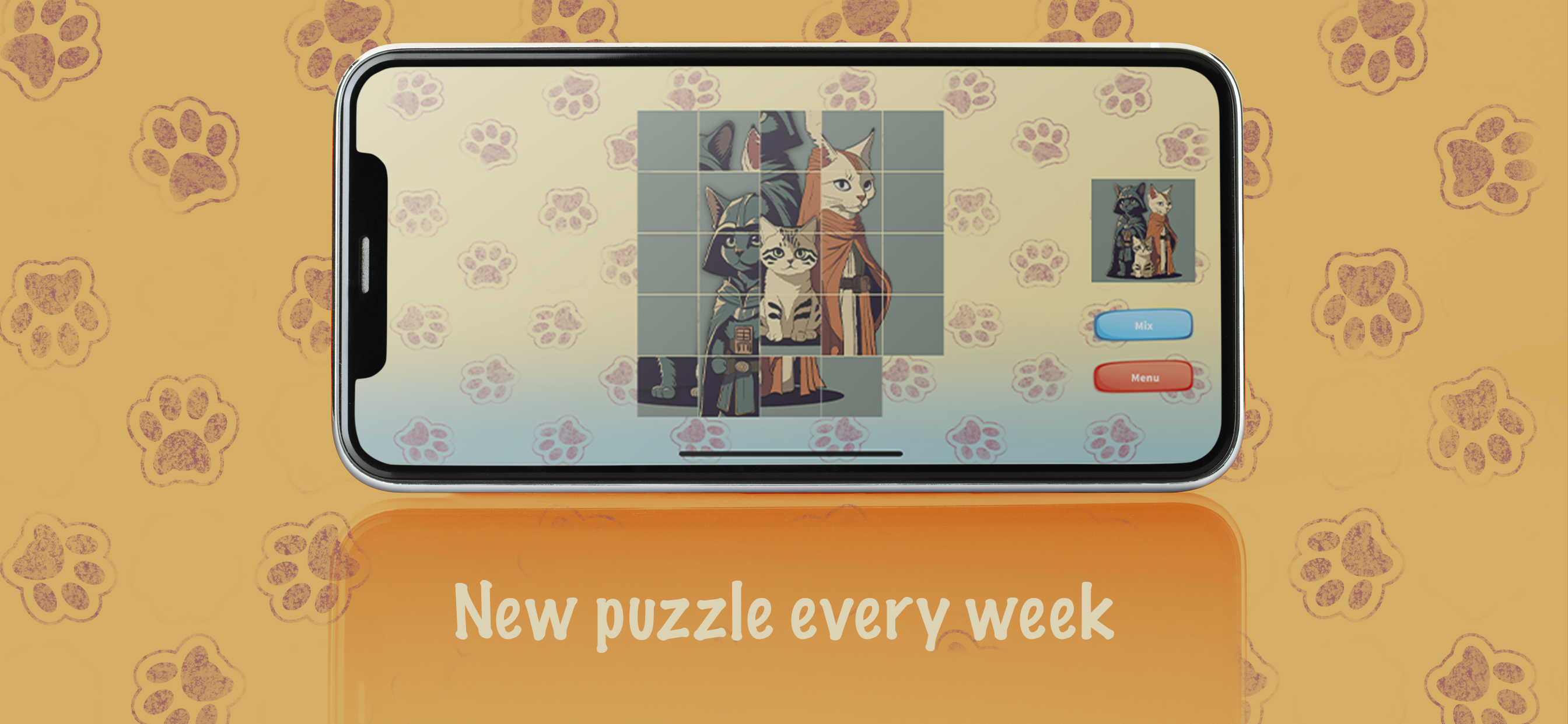 Cats & Dogs Puzzle Mania screenshot game