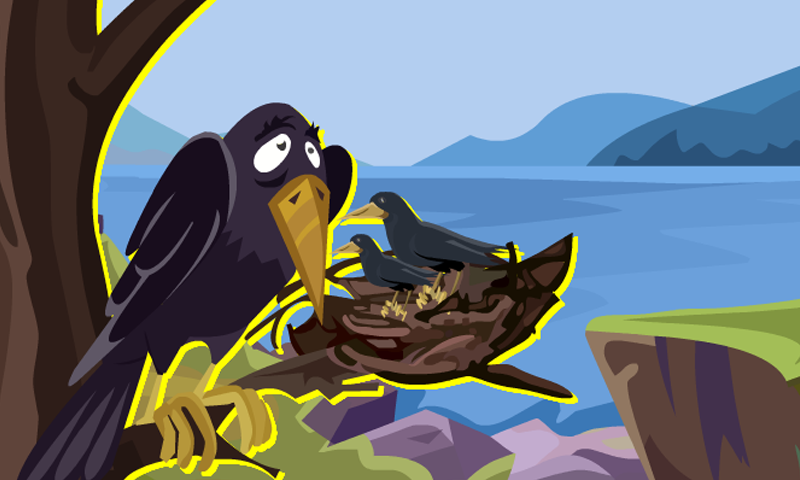 Escape From Crow Forest Game Screenshot