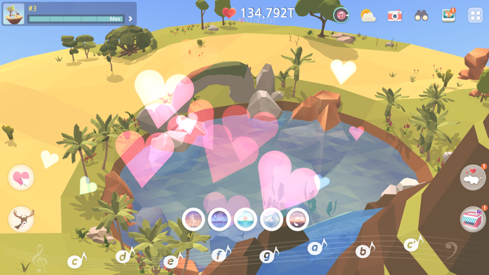 Screenshot of My Oasis: Anxiety Relief Game