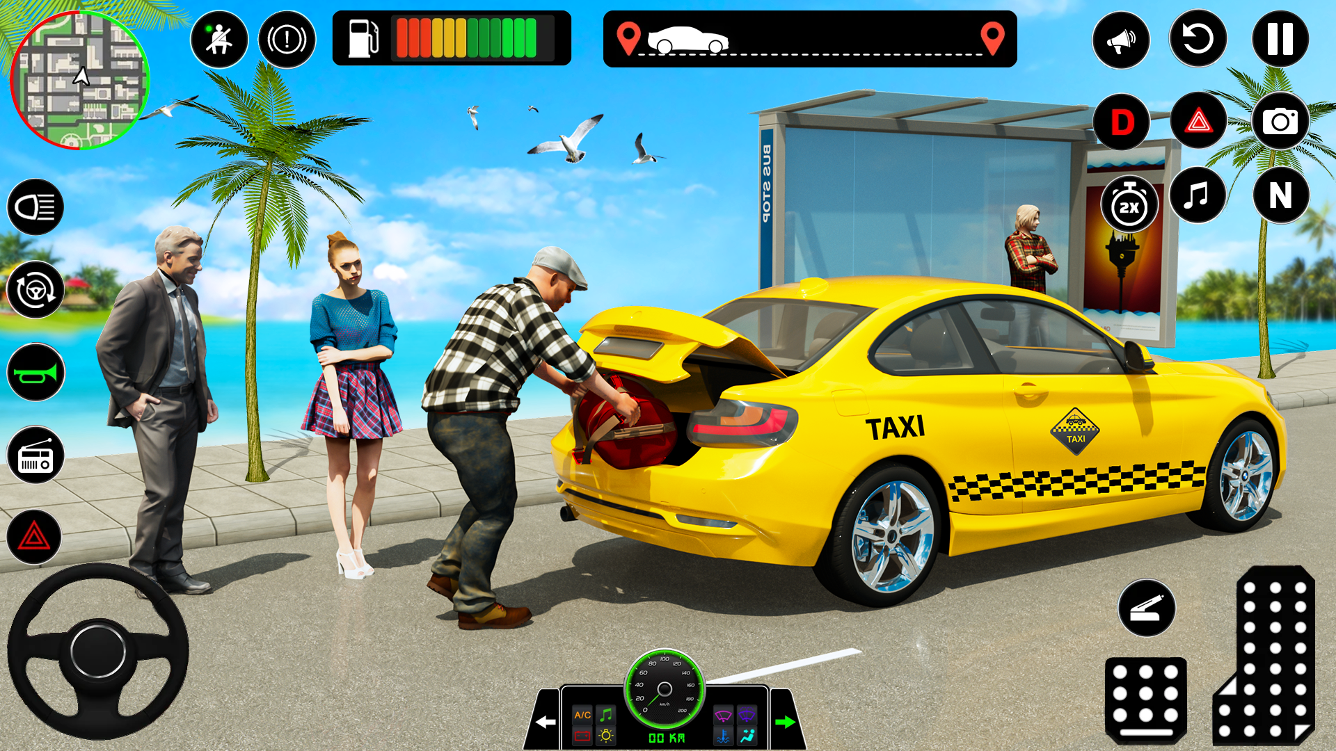 計程車模擬器：計程車遊戲遊戲截圖