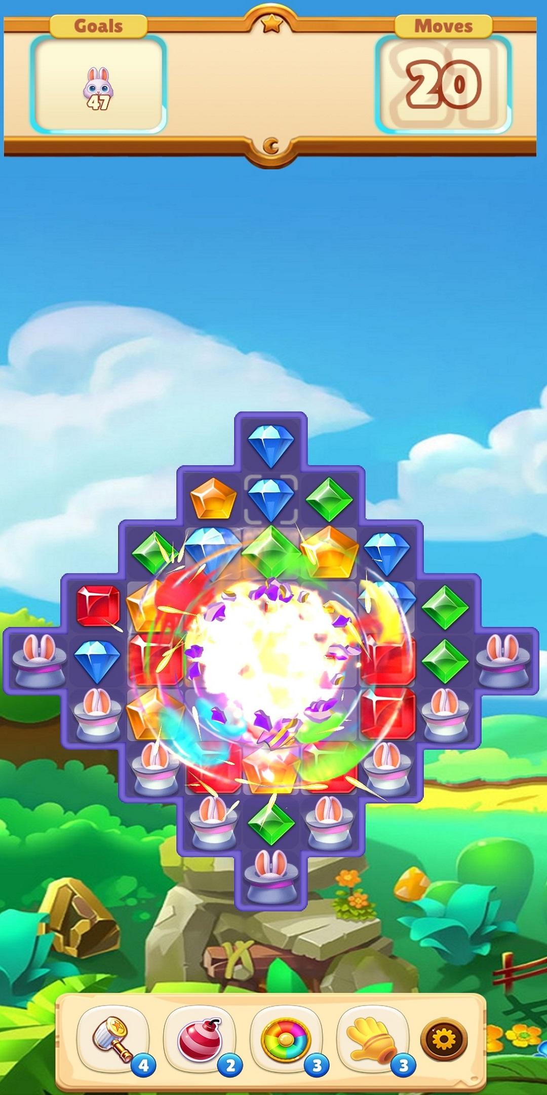 Captura de Tela do Jogo Jewels Classic - Match 3 Game