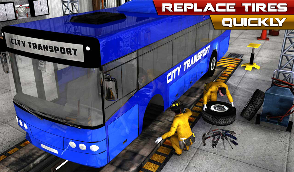 Bus Mechanic Auto Repair ภาพหน้าจอเกม