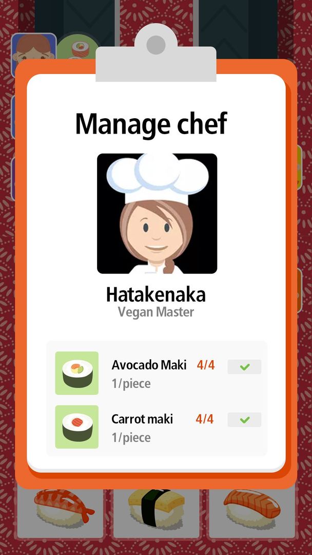 Sushi Tycoon -  Idle Cooking Game ภาพหน้าจอเกม