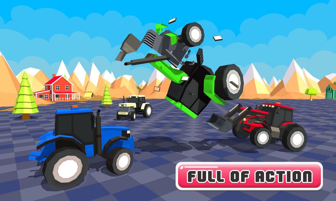 Toy Tractor Battle Final Wars 게임 스크린 샷