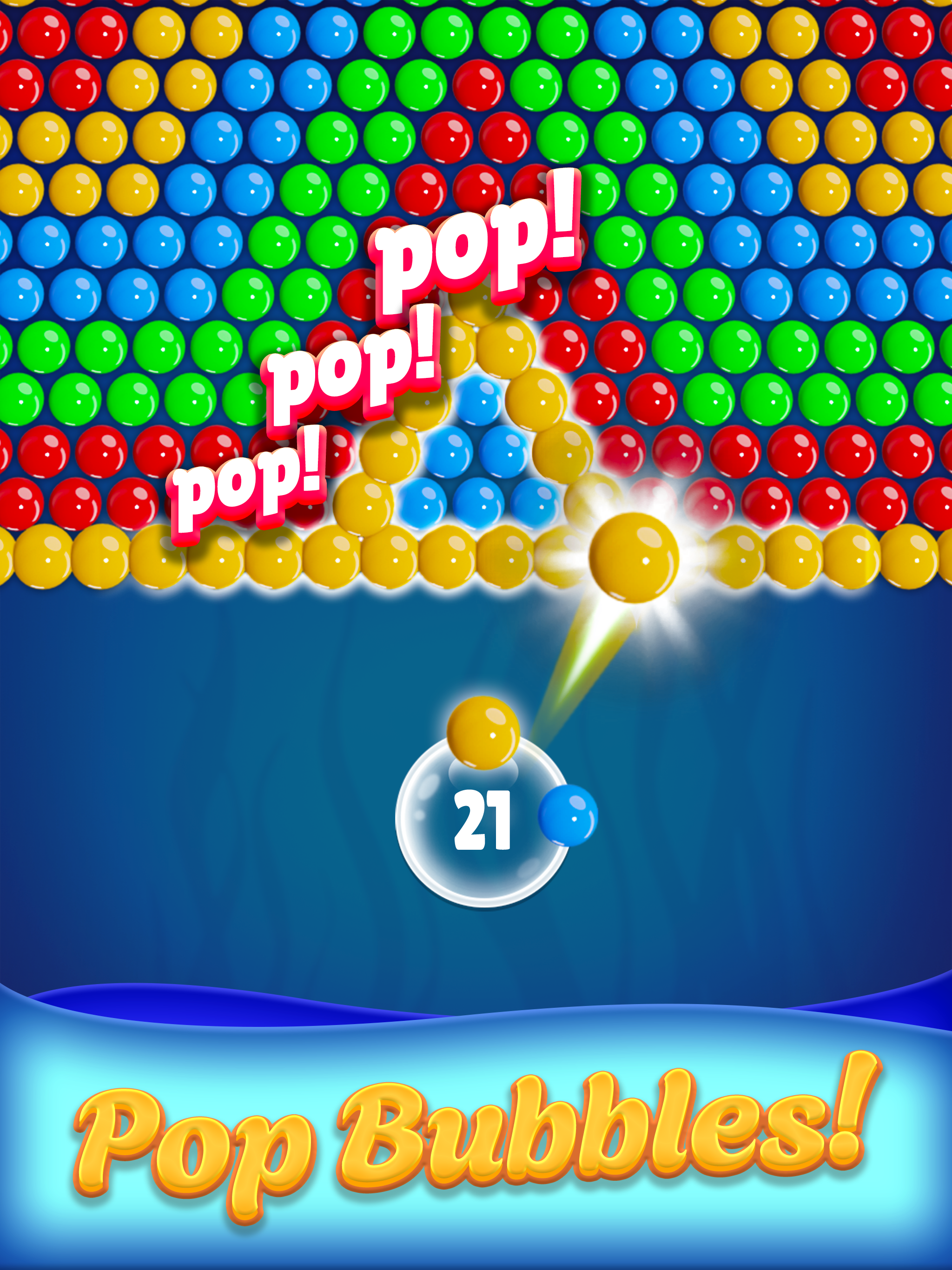 Bubble Paradise Game Screenshot