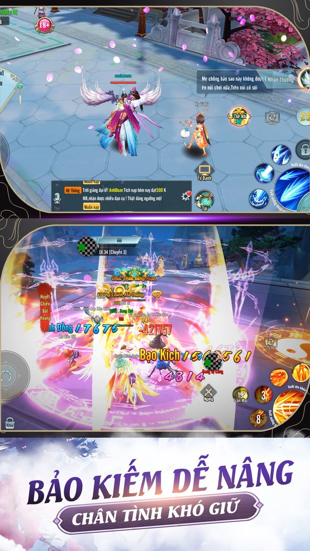 Ngự Kiếm VTC -  Đỉnh Cao PK screenshot game