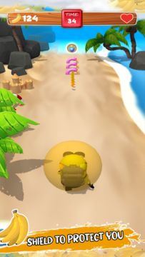 Banana Rush Run: Adventure 遊戲截圖