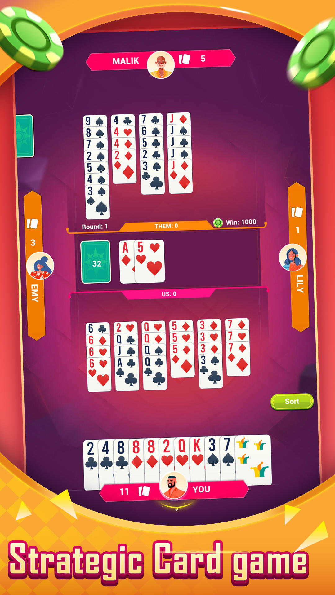 Buraco ゲームのスクリーンショット