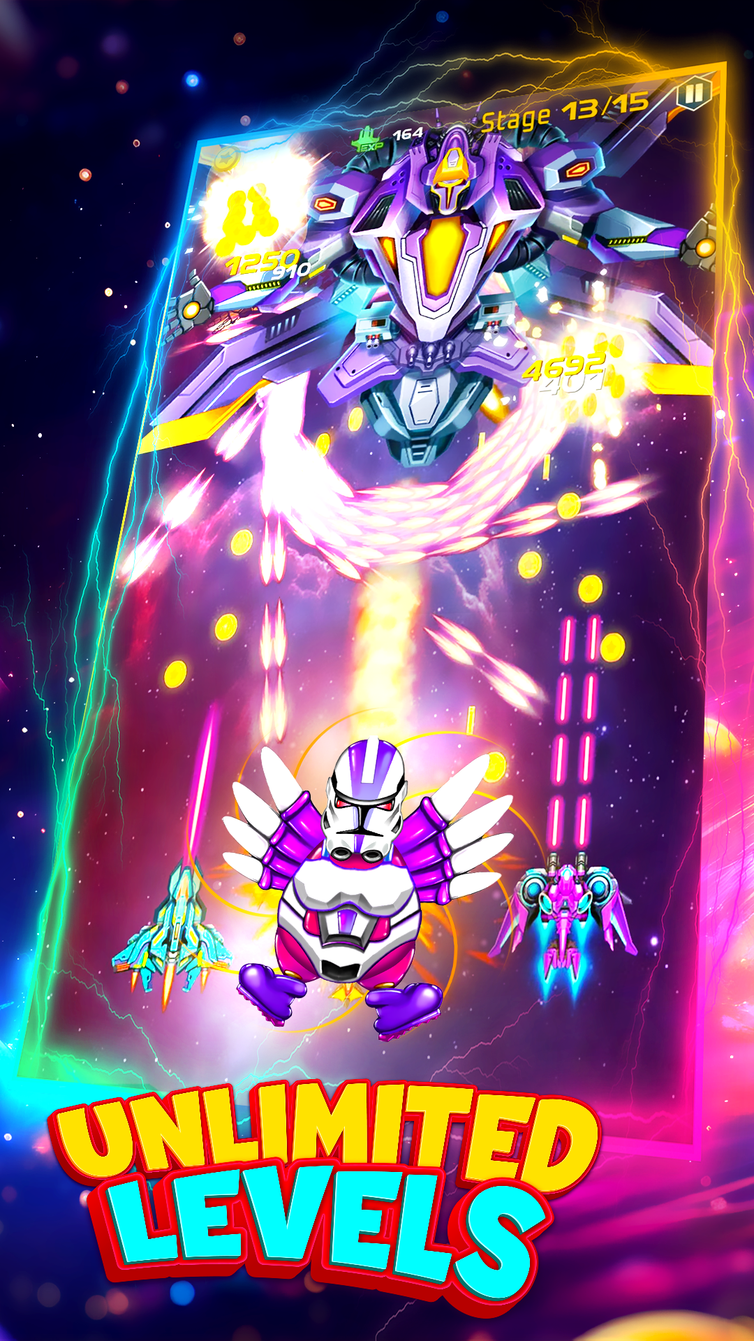 Screenshot of Arcade Shooter: Galaxy Attack