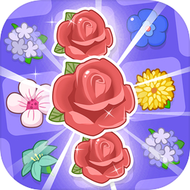 Flower Road with Cat : 3 Match Puzzle