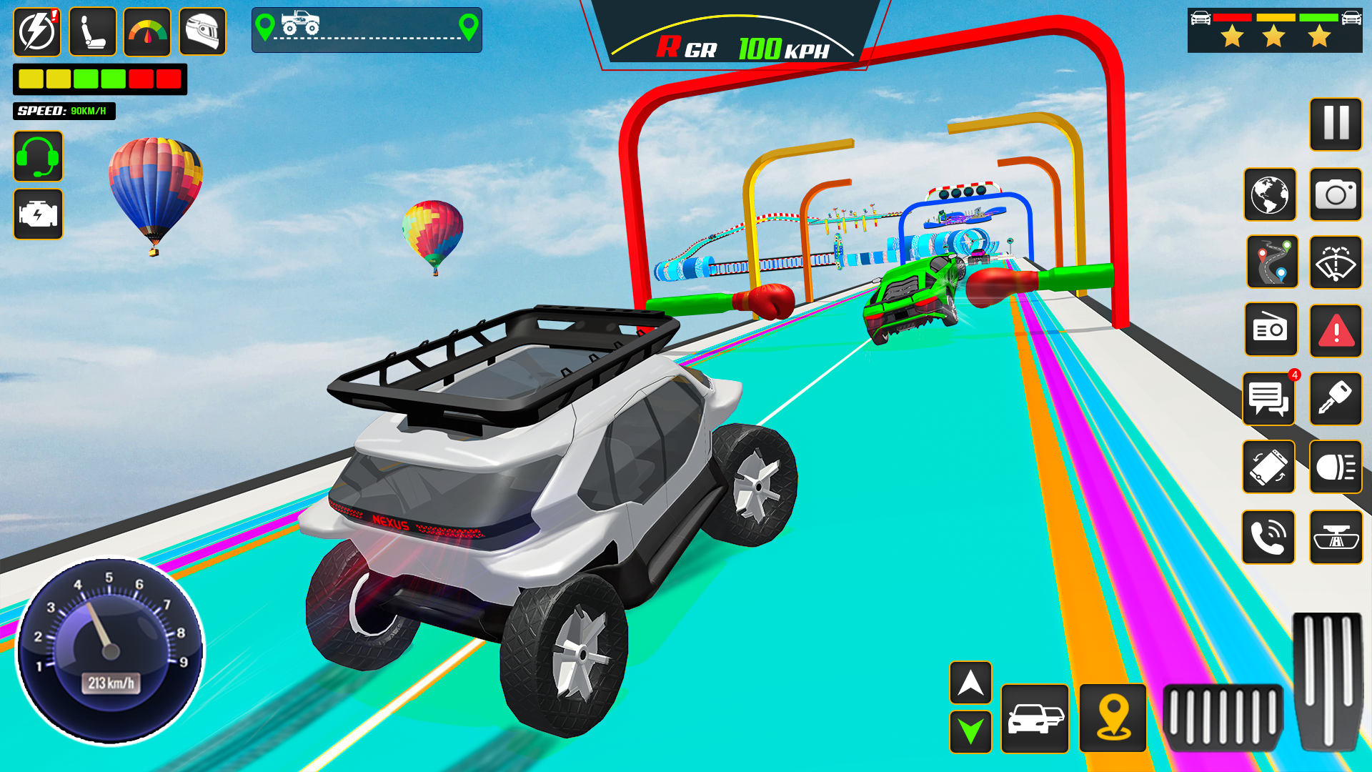 GT Car Stunts Car Driving Game Game Screenshot