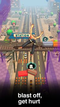 Jackass Human Slingshot Game Screenshot