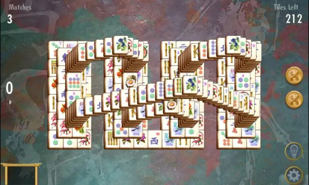 Mahjong Royal Garden ภาพหน้าจอเกม