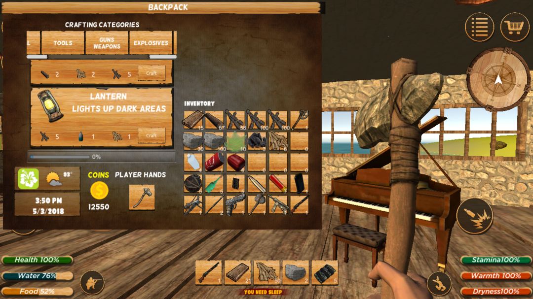 Screenshot of Survival Forest : Survivor Hom
