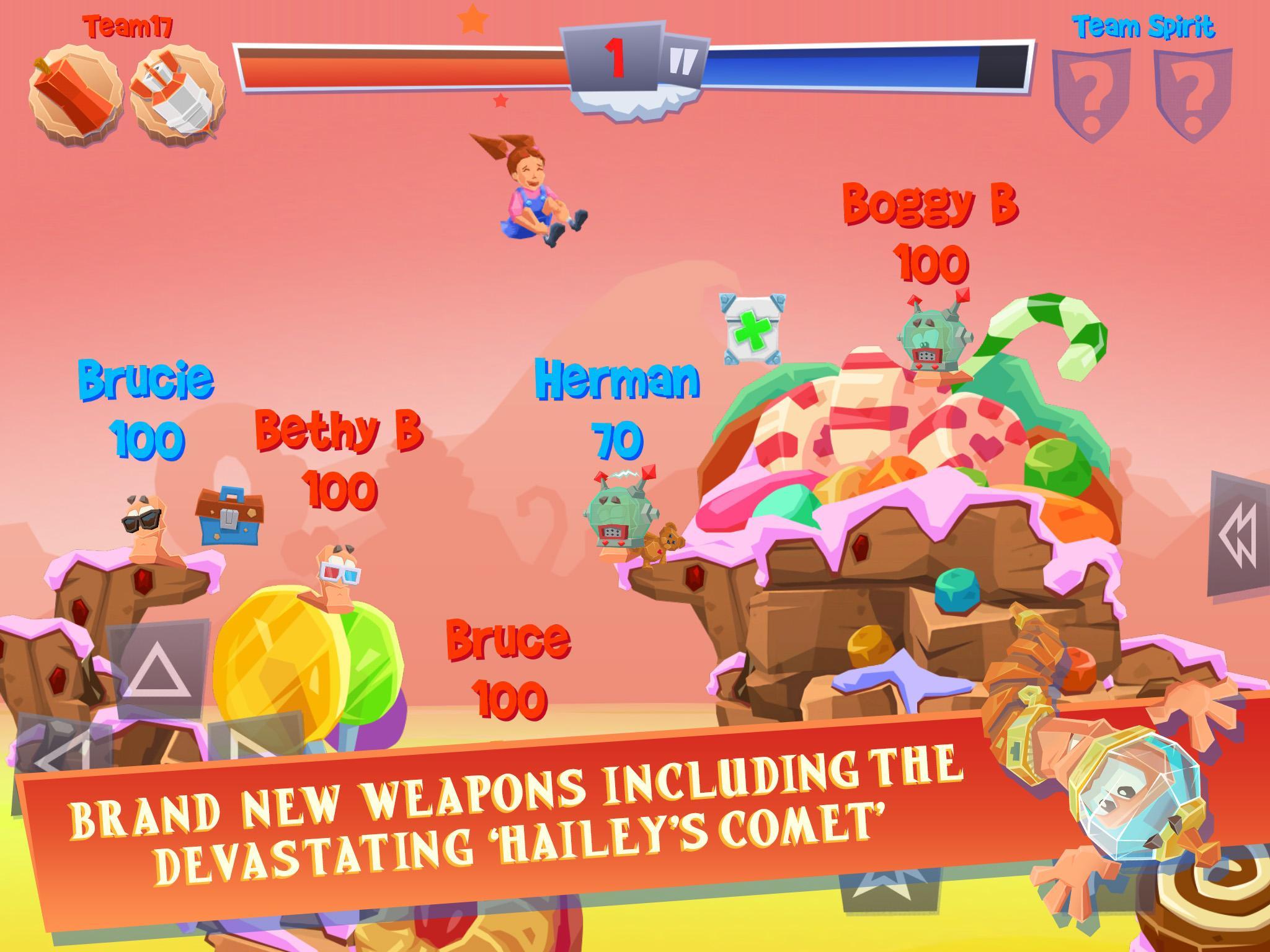 Worms 4 Game Screenshot