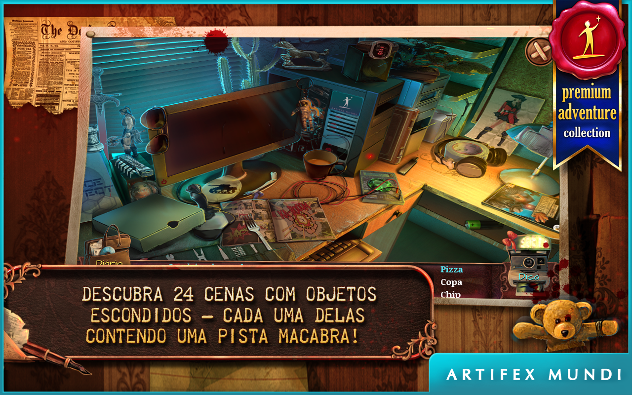 Captura de Tela do Jogo Puzzles Mortais: O Brinquedist