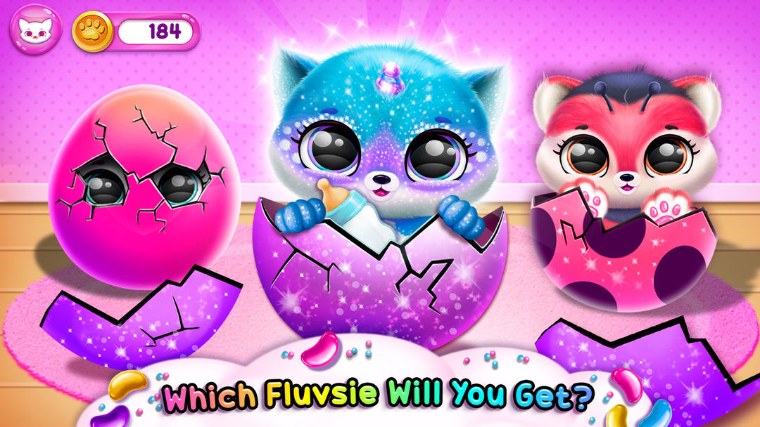 Screenshot of Fluvsies - A Fluff to Luv