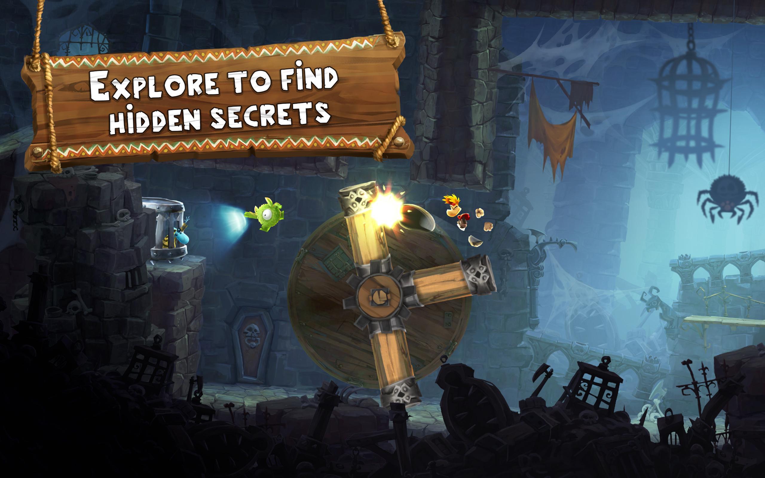 Cuplikan Layar Game Rayman Adventures