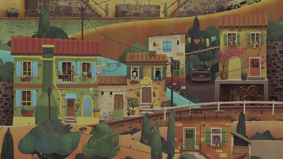 Screenshot of the video of Old Man's Journey