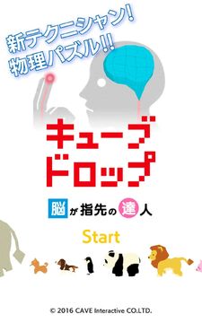 キューブドロップ~脳が指先の達人~ Game Screenshot