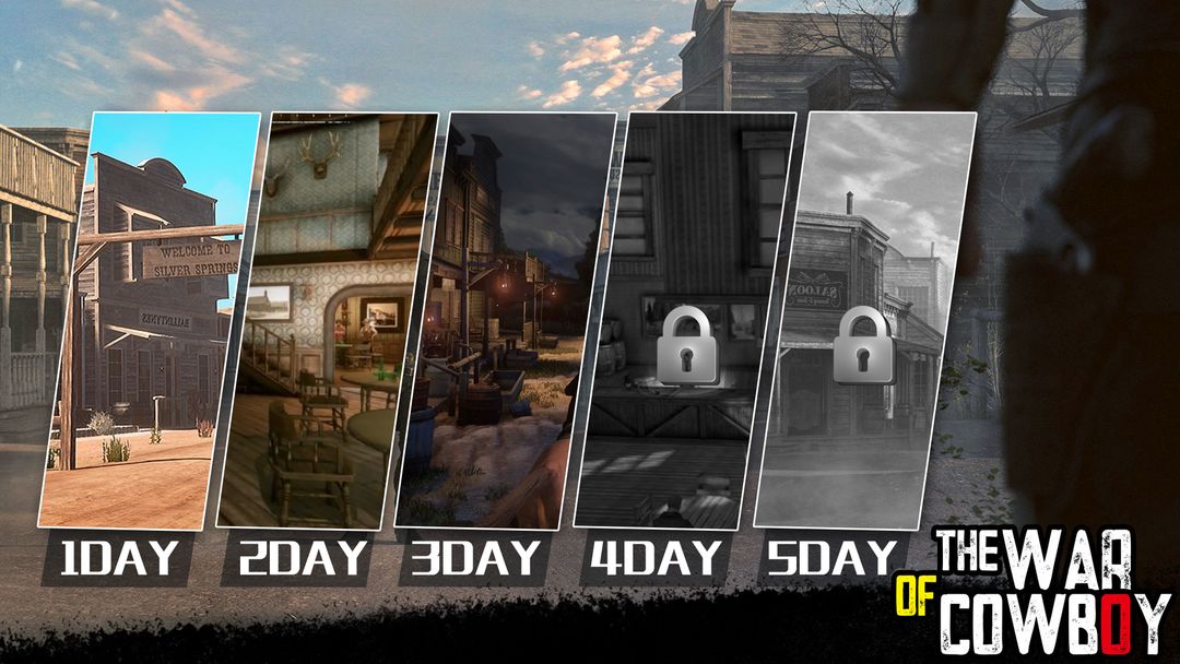 Cowboy Hunting: Dead Shooter screenshot game