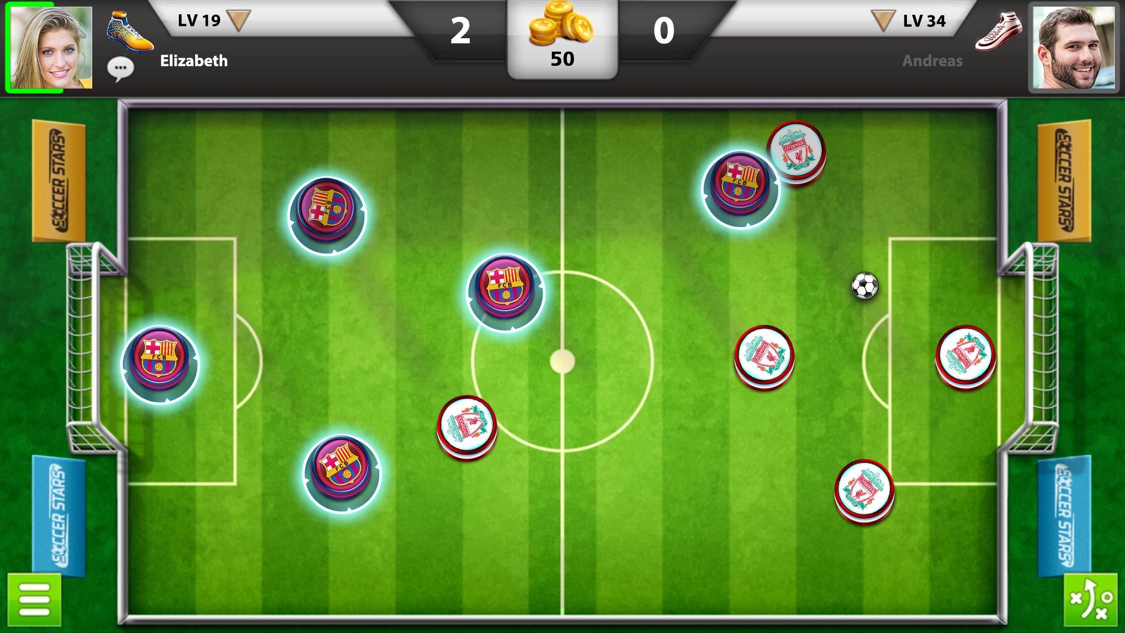 Soccer Stars 게임 스크린샷