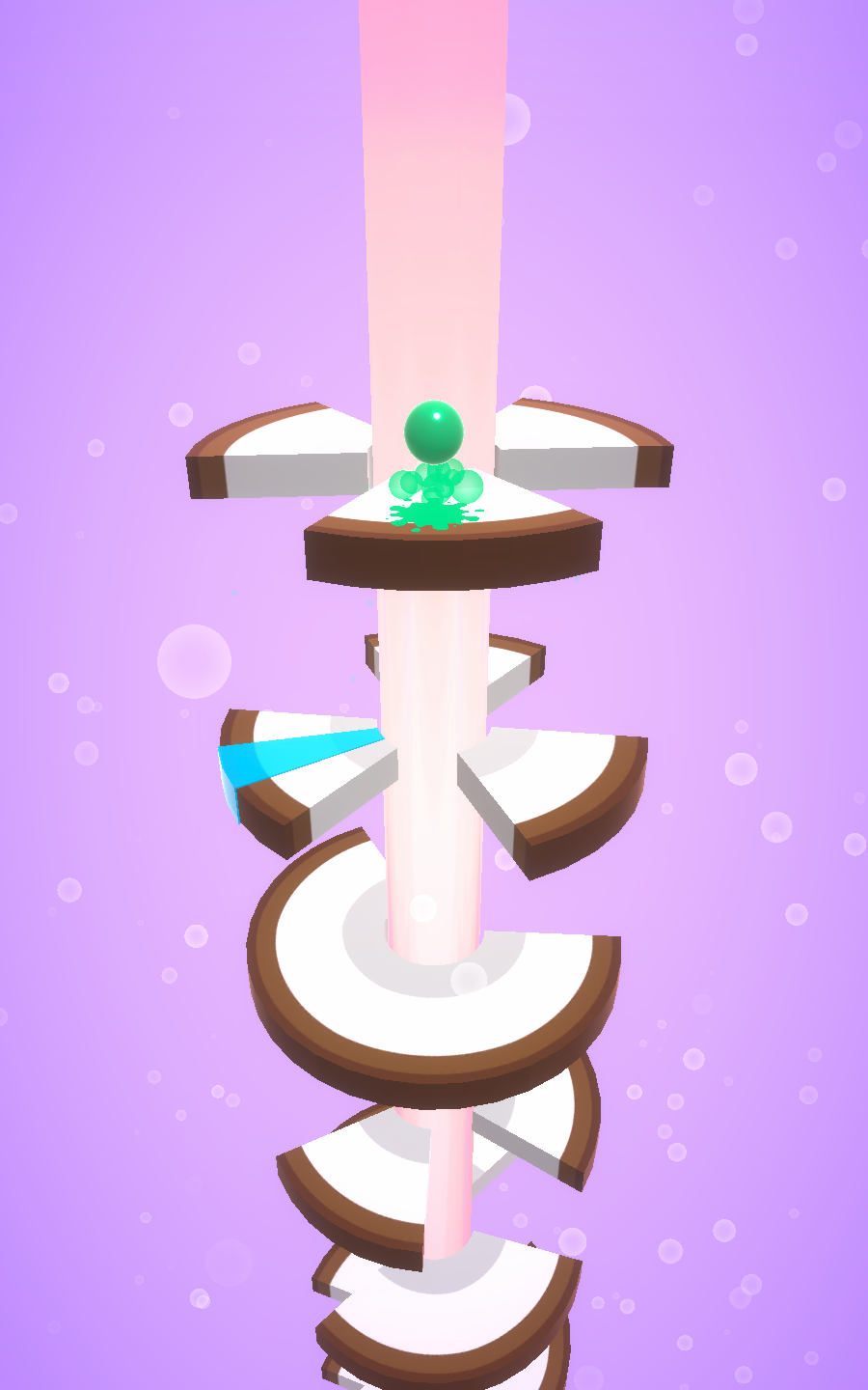 Drop Helix Stack Fruit Game Screenshot