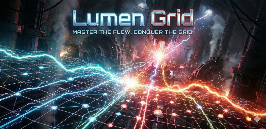 Lumen Grid: Logic Puzzle Game screenshot