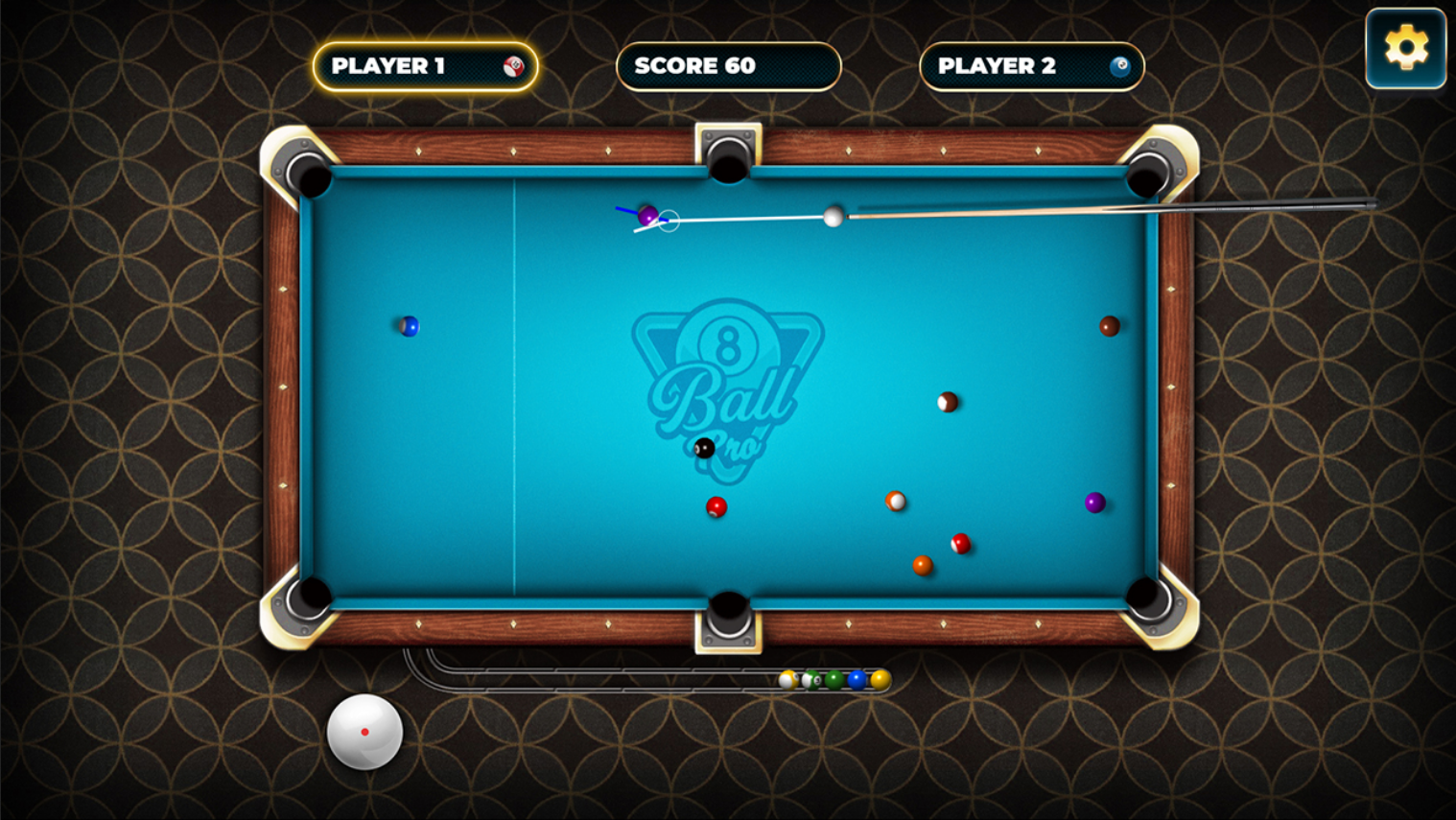 Screenshot 1 of 8 Ball Pool Legend Offline 1.0.0