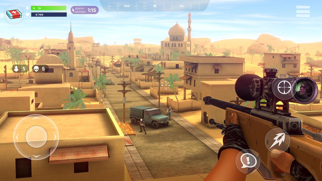 Screenshot of FightNight Battle Royale: FPS