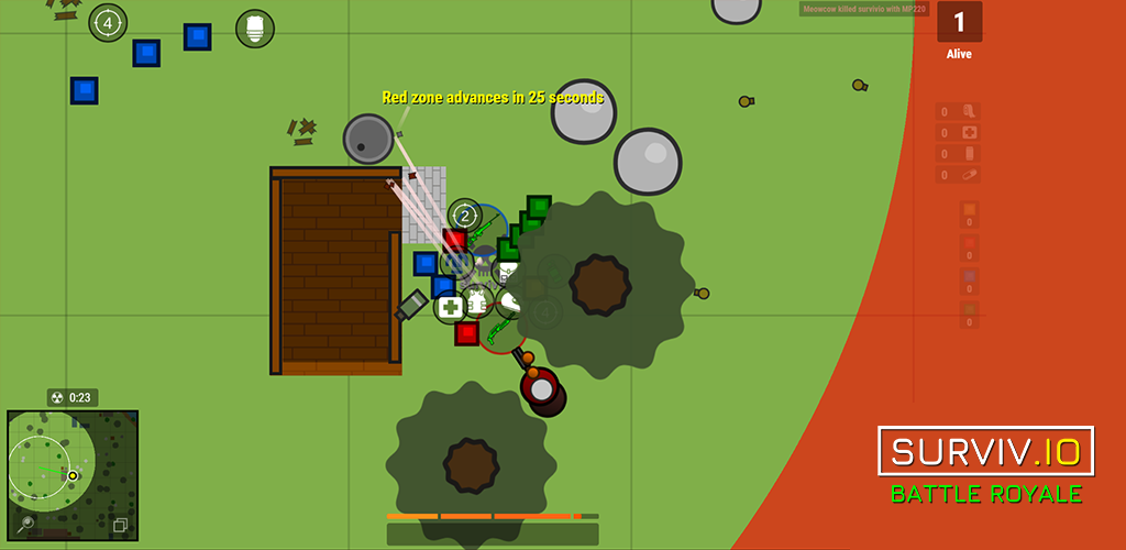 surviv.io - 2D Battle Royale screenshot