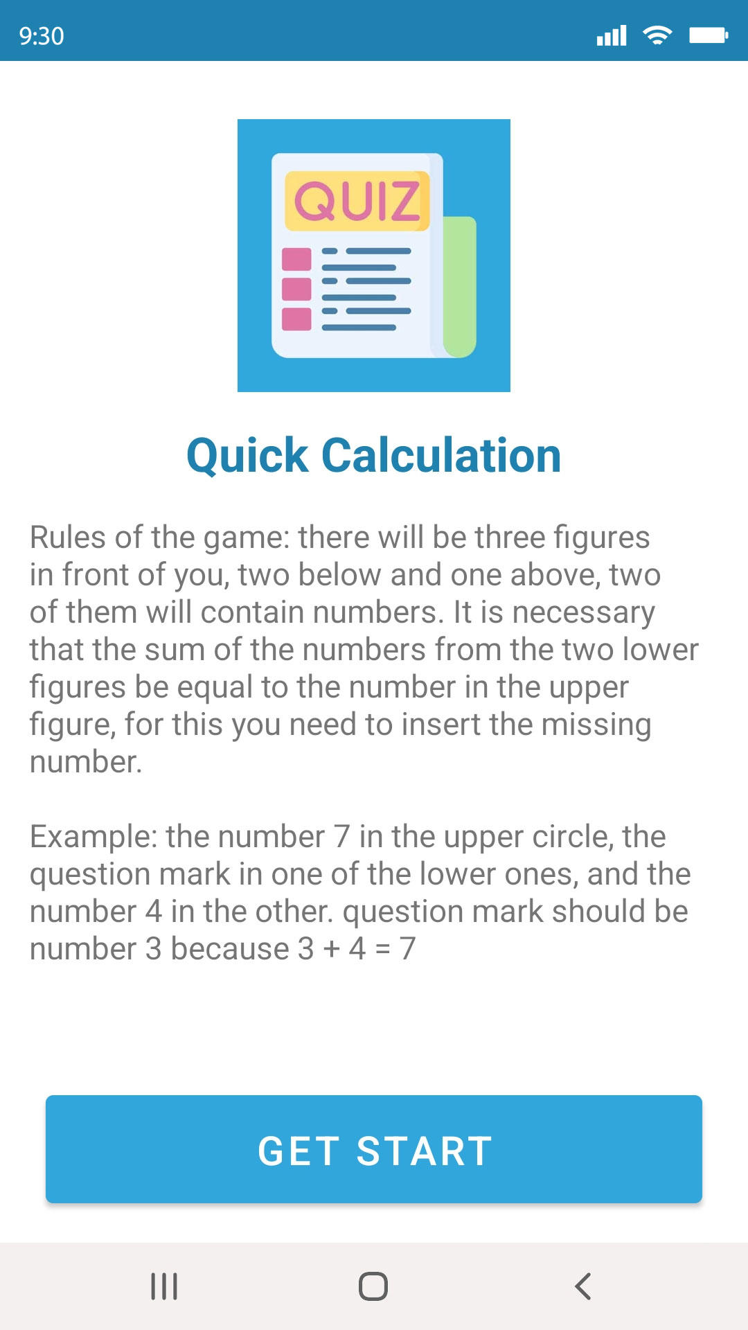 Download do APK de Quiz Matemática para Android