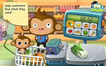 Dr. Panda Supermarket Game Screenshot