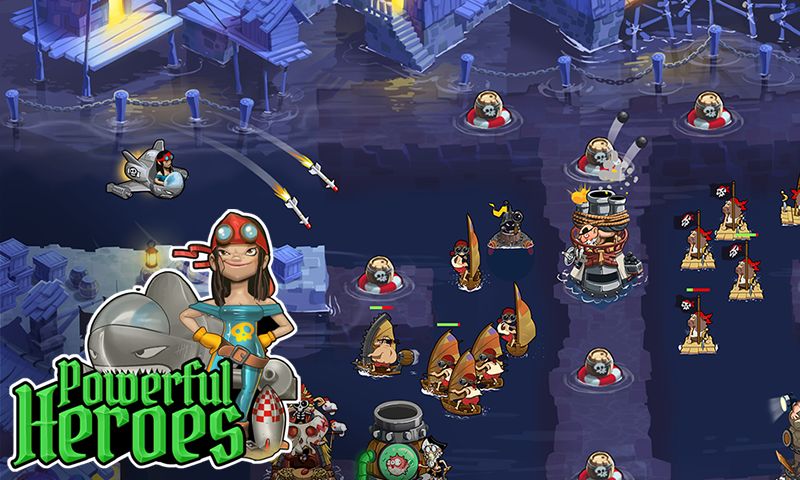 Screenshot of Pirate Legends TD