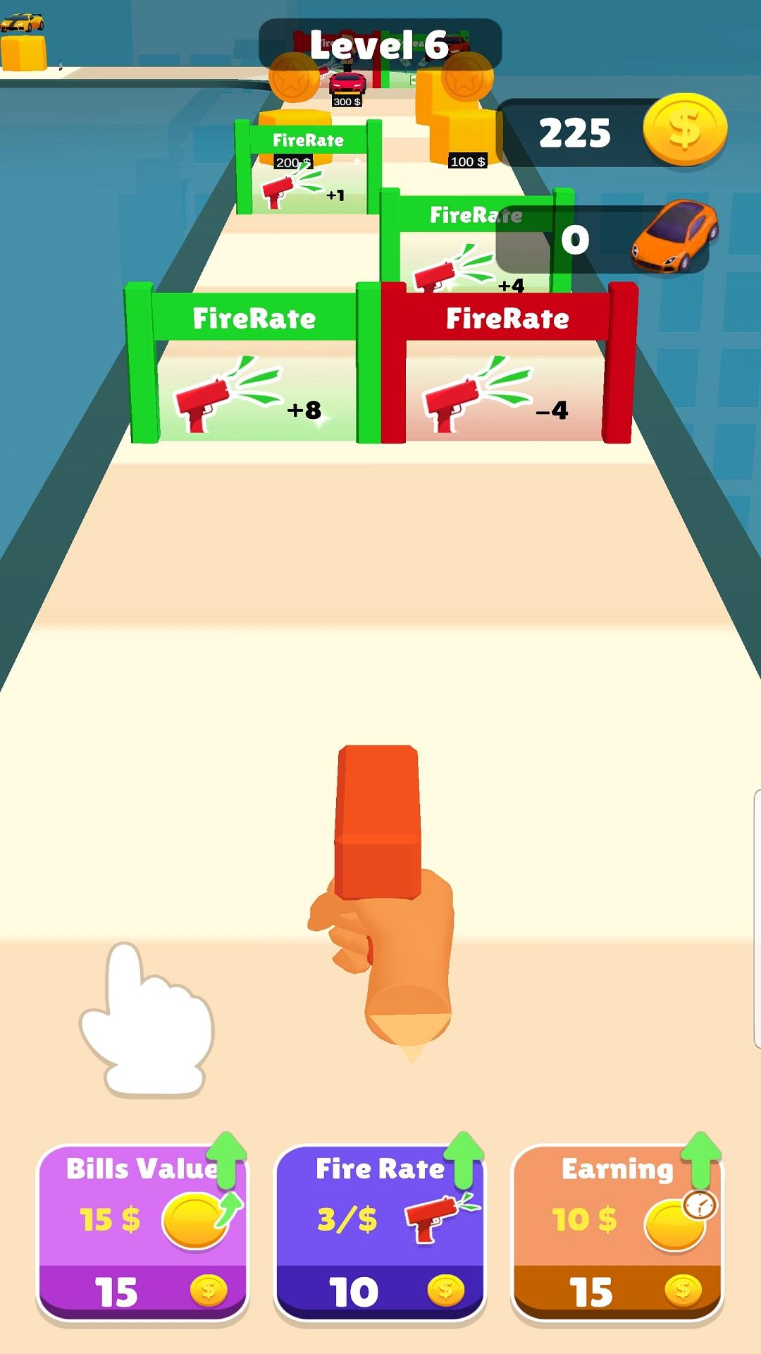 Car Shopping Run Game Screenshot
