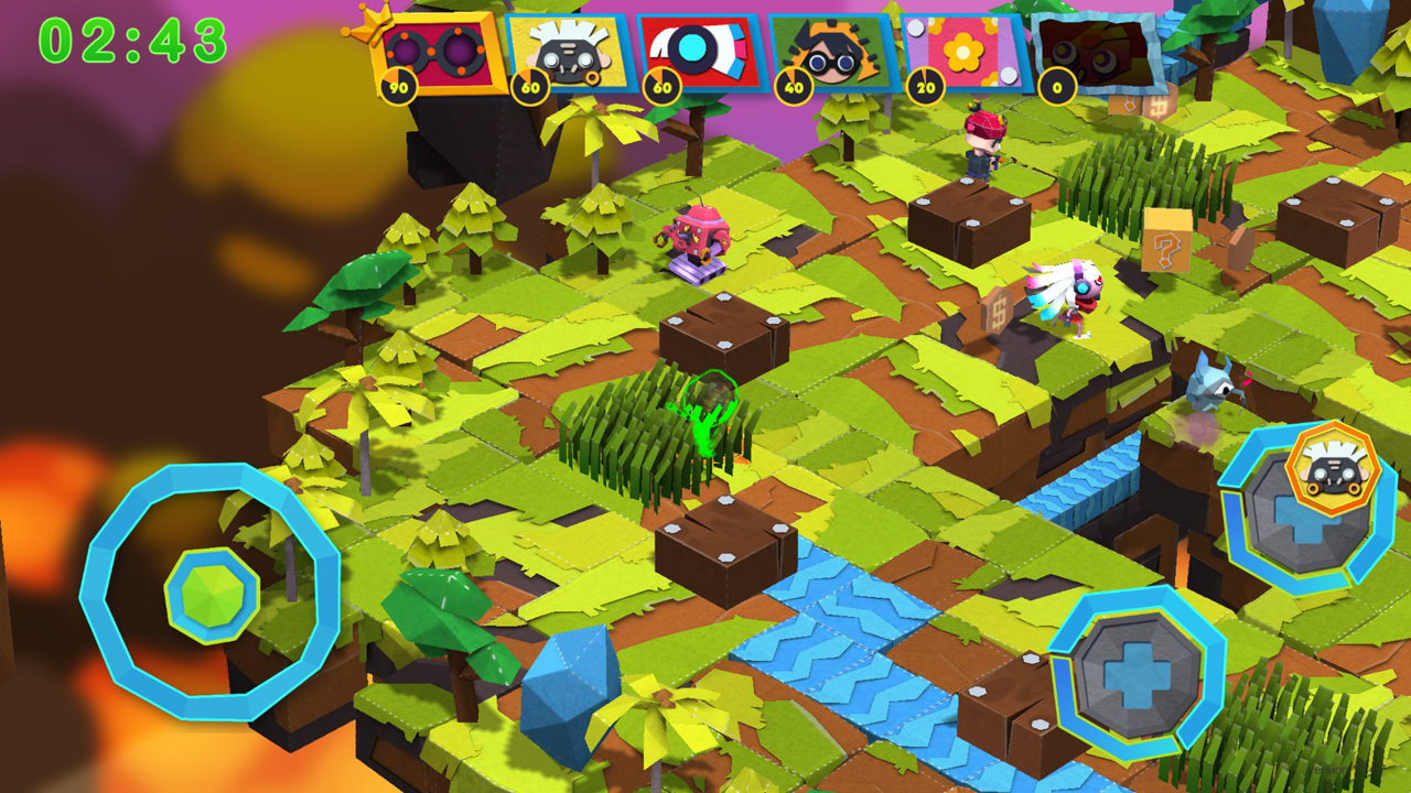 纸纸点点.io ゲームのスクリーンショット