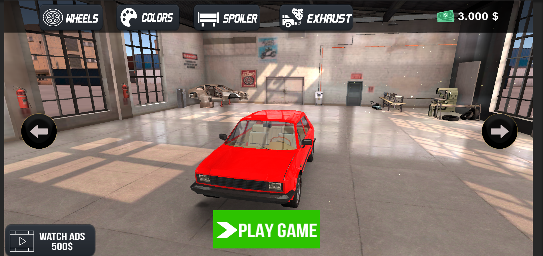 Car Parking Game Simulator 3D Game Screenshot