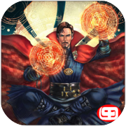 Superhero Black Magic Dr. Strange Fighting Arena