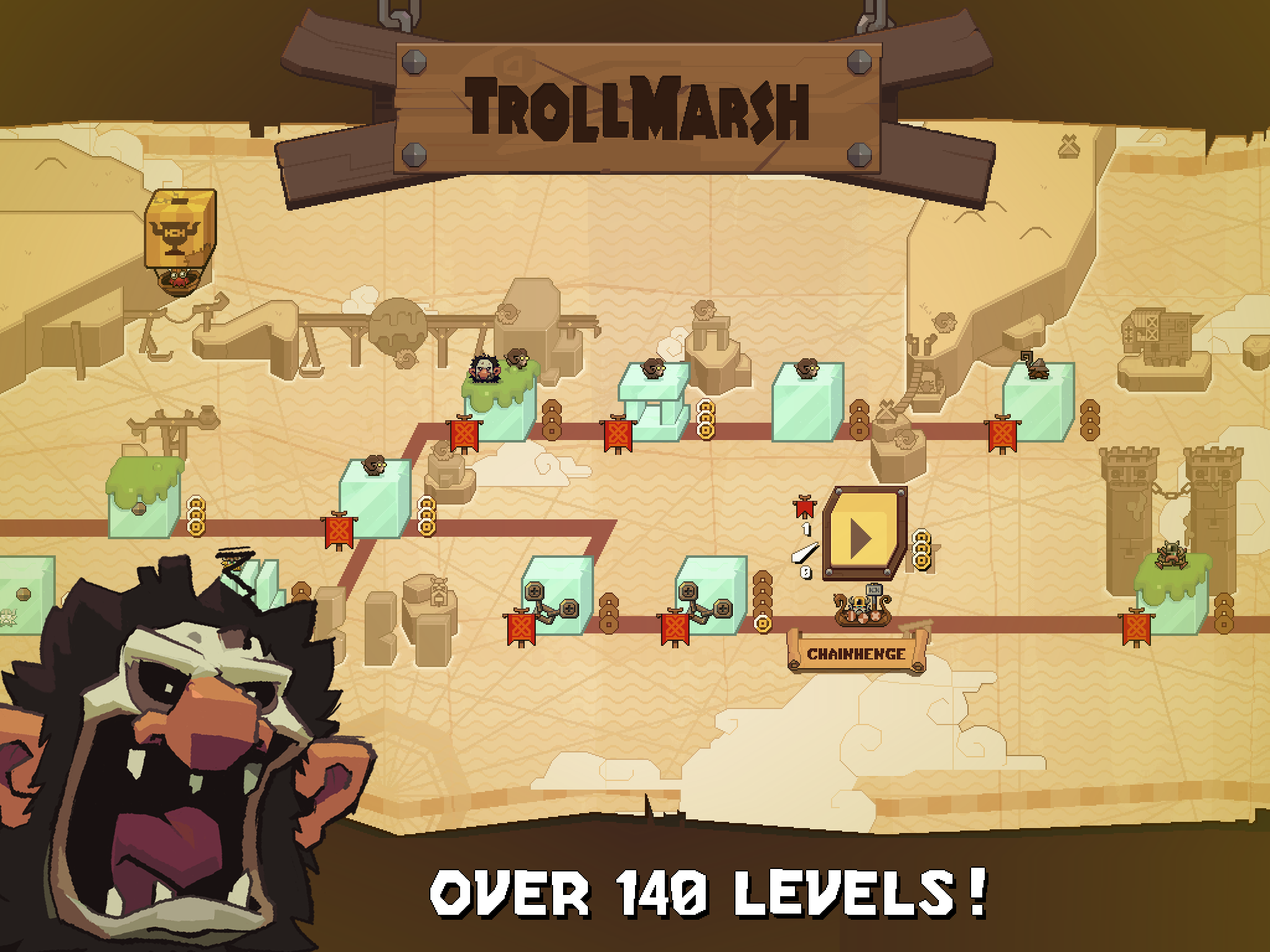 Icebreaker: A Viking Voyage Game Screenshot